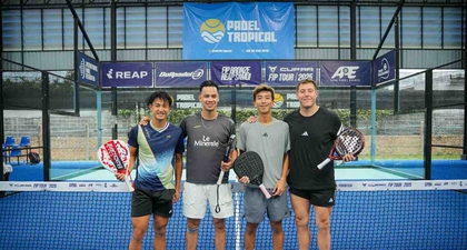 Padel Indonesia Makin Bersinar, Zar Lasahido Cetak Prestasi ke Perempat Final FIP Bronze Koh Samui