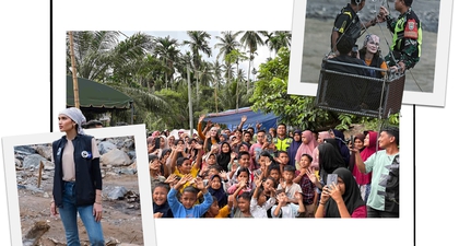 Luna Maya dan Cinta Laura Dukung Pemulihan Aceh Bersama WWF-Indonesia