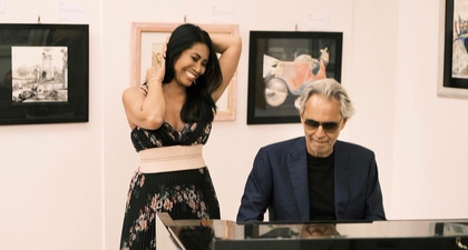 Anggun C. Sasmi Berkesempatan Duet dengan Seorang Maestro Musik Andrea Bocelli