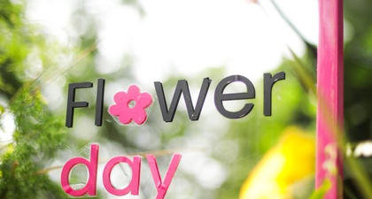 Keindahan Instalasi Bunga yang Menyemarakkan Cosmo Flower Day
