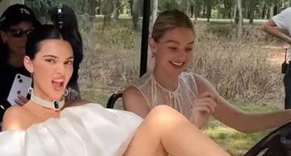 Cuplikan Backstage Dari Kendall Jenner dan Gigi Hadid Saat Paris Fashion Week