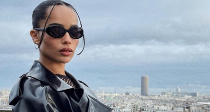 Zo&euml; Kravitz Memberikan Vibe Catwoman dalam Balutan Jaket Kulit Impian Anda