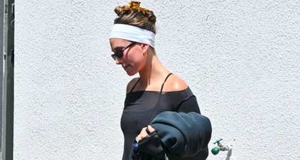 Hailey Bieber Kenakan Sandal Chunky Milik Justin Bieber saat Pergi Pilates