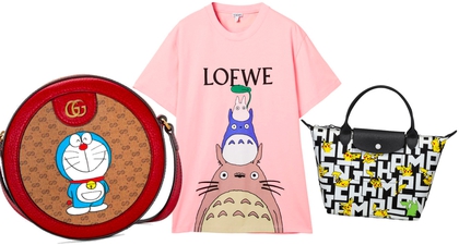 Lihat Kolaborasi Animasi Jepang yang Menggemaskan pada Koleksi Kapsul Loewe, Gucci, dan Longchamp