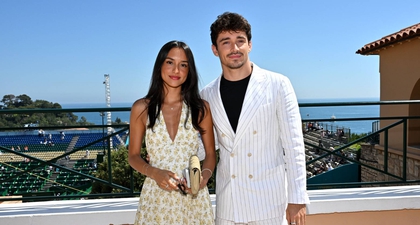 Intip Gaya Elegan Alexandra Saint Mleux, Kekasih F1 Racers Charles Leclerc