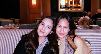 Riasan Natural Pevita Pearce dan Chelsea Islan Saat Reuni di Los Angeles