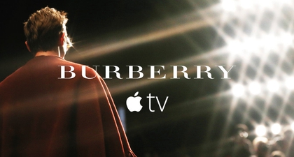 Burberry Meluncurkan Aplikasi di Apple TV