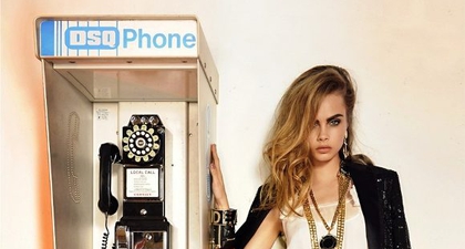 Cara Delevingne wajah baru Dsquared2
