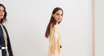 Inspirasi Motif Checkered dari Hermes S/S 2018