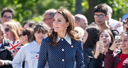 Kate Middleton Kenakan Lagi Gaun Polkadot Favoritnya