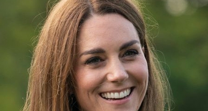 Kate Middleton Sambut Musim Gugur dengan Jaket Oversized Kotak-Kotak