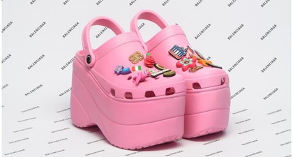 Unik, Kolaborasi Sandal dari Balenciaga dan Crocs