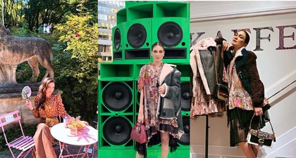 Intip Kegiatan Luna Maya Selama di New York Fashion Week