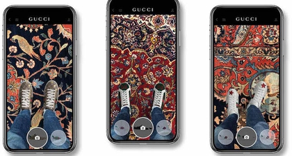 Gucci Memperkenalkan Fitur Canggih AR pada Sepatunya 