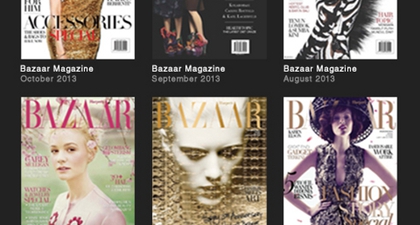 Format Interaktif Terbaru Majalah Bazaar