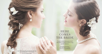 Beauty Spread: Here Comes The Bride