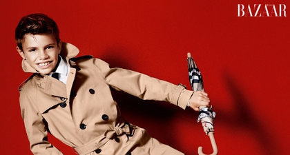 Romeo Beckham menjadi Model Iklan Burberry