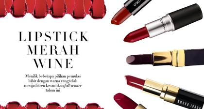 Beauty Shopping: Wine Lipstick