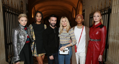 Aksi Selebriti di Fashion Show Louis Vuitton FW 2018