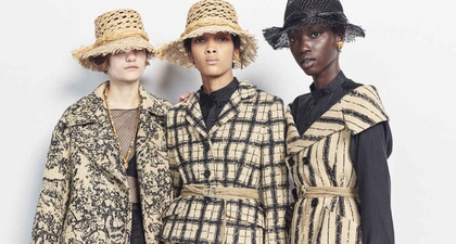 Dior Membuat Hutan Kecil untuk Pergelaran Mode Miliknya