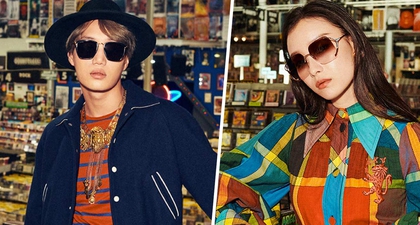 Kai EXO & Ni Ni Bintangi Kampanye Kacamata Terbaru Gucci 
