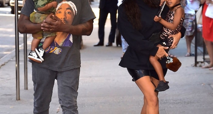 Kanye West dan Kim Kardashian Mendesain Baju Anak