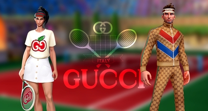Gucci Hadir di Permainan Tennis Clash