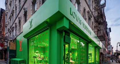 Mencoloknya Warna Butik Louis Vuitton di New York