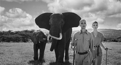 Kolaborasi Net-a-Porter & Gemfields untuk Lindungi Gajah