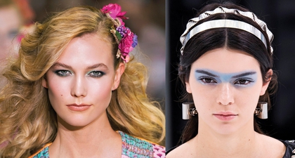Makeup Mata Berwarna Biru ala Chanel dan DVF