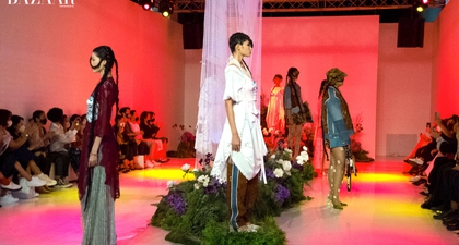 Eksplorasi Bahan Ramah Lingkungan Kreasi Toton di Pergelaran OPPO Bazaar Fashion Festival 2022
