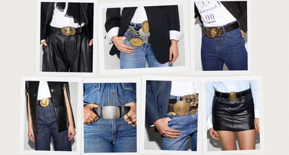 Ini Cara Ikat Pinggang yang Besar Dapat Menyempurnakan Seluruh Penampilan