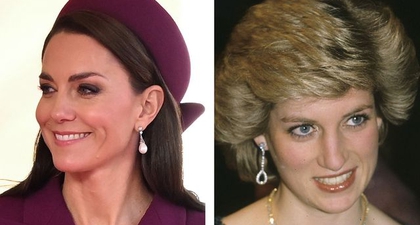 Kate Middleton Terlihat Mengenakan Bros Ikonis Milik Putri Diana
