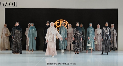 Nada Puspita Hadirkan Koleksi Modestwear yang Terinspirasi dari Rempah-Rempah di Pergelaran OPPO Bazaar Fashion Festival 2022