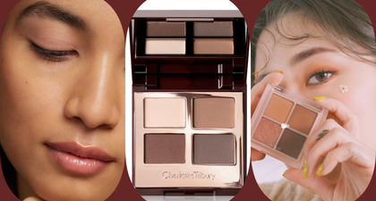 Pilihan Eyeshadow dalam Nuansa Mocha Mousse yang Natural dan Memikat