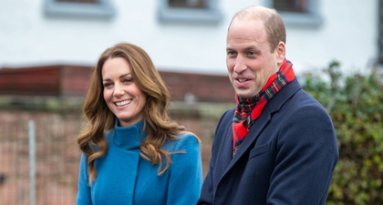 Foto-Foto Tur Kereta Kerajaan Pangeran William dan Kate Middleton yang Meriah