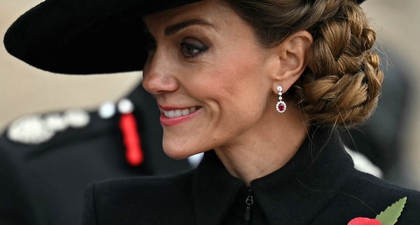 Putri Kate Menandai Debut Kerajaannya di Upacara Peringatan Hari Gencatan Senjata