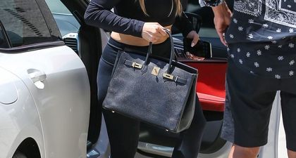 Jennifer Lopez Padukan Penampilan Sporty dengan Kacamata Hitam Oversize dari Versace