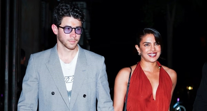 Priyanka Chopra Tampil Memesona dengan Gaun Merah Menyala Berpotongan Rendah untuk Kencan Bersama Nick Jonas