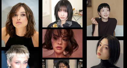 Model Rambut Pendek untuk Wajah Bulat dan Pipi Tembem