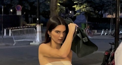 Kendall Jenner Memperlihatkan Dua Gaya Minidress Berbeda sebagai Ikon Mode di Paris