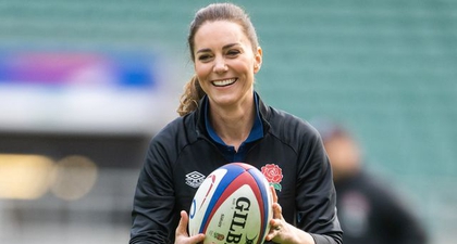 Kate Middleton yang Dikenal Atletis Terlihat Bermain Rugby dalam Agenda Kerja Terbarunya
