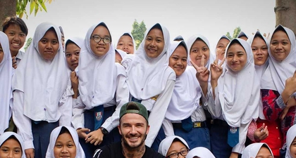 David Beckham Peringati Hari Anak Perempuan Internasional, Unggah Foto Anak-Anak Indonesia