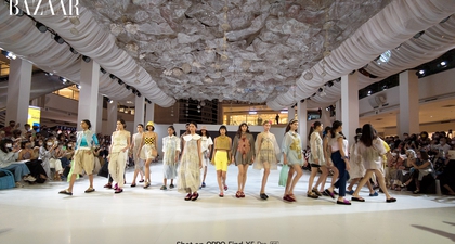 Gaya Ikonis Romantis Sapto Djojokartiko Tampil Kontras Bersama Gaya Street Style The Good Things in Life di OPPO Bazaar Fashion Festival 2022