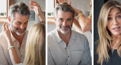 Kekasih Jennifer Aniston, Jim Curtis Tampil Mengejutkan dalam Iklan Perawatan Rambut