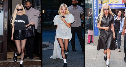 Rosé Ubah Menata Busana dari Altuzarra Menjadi Gaun Babydoll Termanis