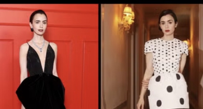 10 Penampilan Lily Collins yang Terinspirasi dari&nbsp;Audrey Hepburn