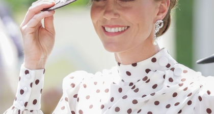 Pesona Kate Middleton dalam Balutan Gaun Putih di Royal Ascot