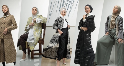 Olla Ramlan, Sarah Sofyan, Dewi Ivo Rajasa, Tenri Pawelangi, &amp; Indah Nada Puspita Bergaya Dalam Balutan Modest Wear