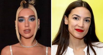 Dunia Maya Temukan Kesamaan Antara Dua Lipa dan Alexandria Ocasio-Cortez